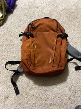 SwissTech Orange Hiking Daypack Backpack